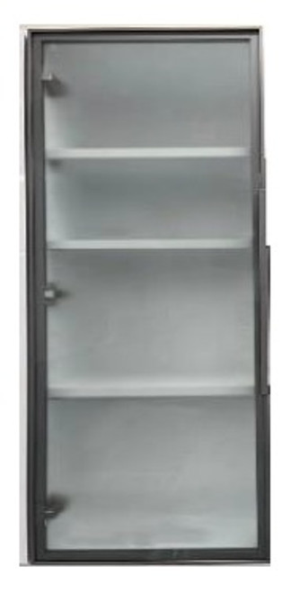 Eurocraft Cabinetry Trends Series Gloss Gray Kitchen Cabinet - WGD1530 - VGG