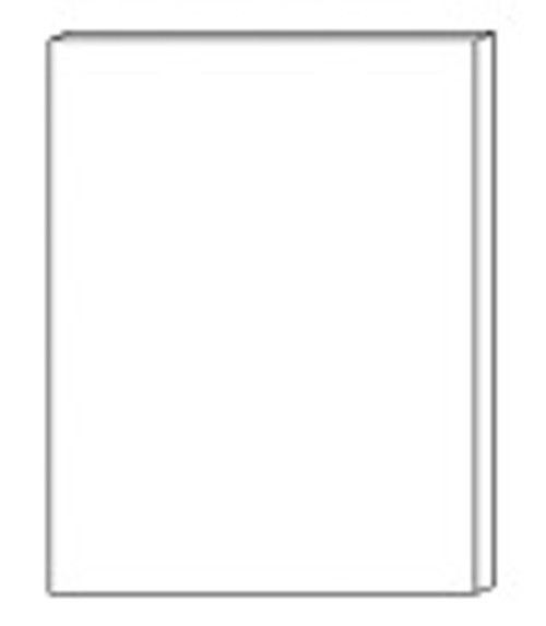 Eurocraft Cabinetry Trends Series Matte White Kitchen Cabinet - Sample Door - VMW