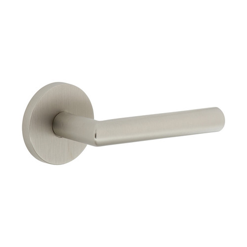 Viaggio Circolo Rosette Single Dummy with Moderno Lever in Satin Nickel - 625292-CLOMOD-20-SN -  Backset