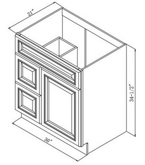 Sunny Wood Products - Riley - RL3021DL-AD