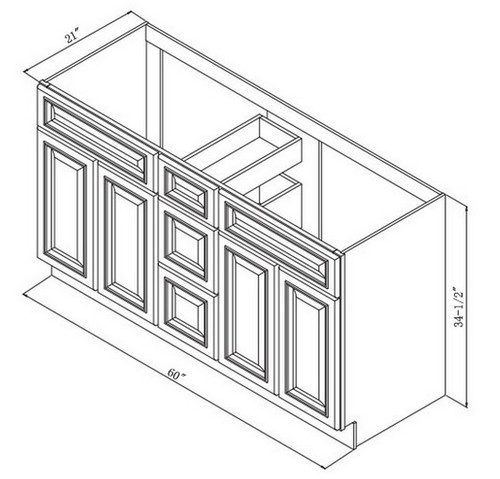 Sunny Wood Products - Riley - RL6021D-AD