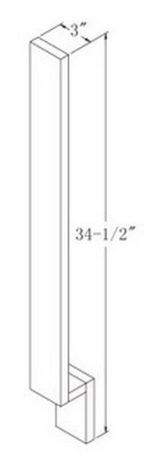 Sunny Wood Products - Shaker Hill -SHA30BF-AD