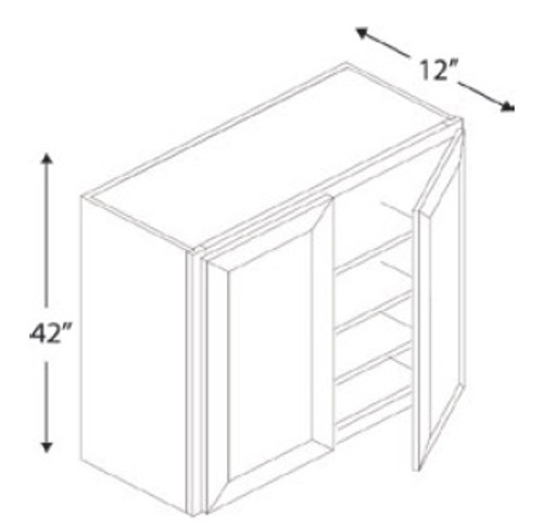 Blue Valley White Shaker Kitchen Cabinet - WHS-W3042