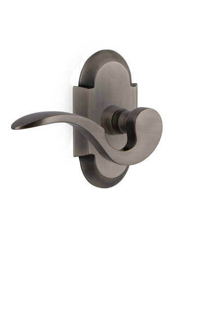 Nostalgic Warehouse - Cottage Plate Single Dummy Manor Lever in Antique Pewter - COTMAN - 762453