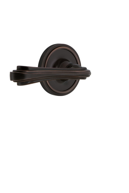 Nostalgic Warehouse - Classic Rose Single Dummy Fleur Lever in Timeless Bronze - CLAFLR - 771859