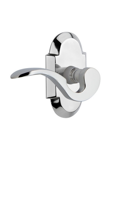 Nostalgic Warehouse - Cottage Plate Single Dummy Manor Lever in Bright Chrome - COTMAN - 771894