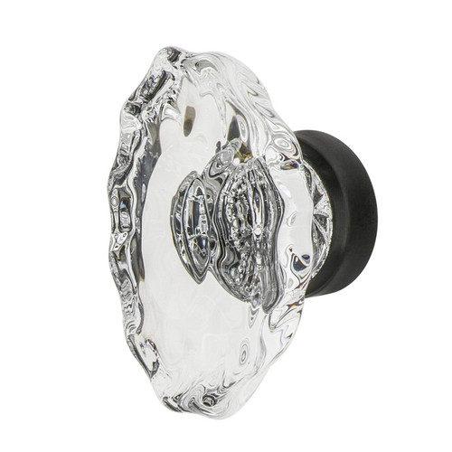 Nostalgic Warehouse - Chateau Crystal 1 3/4" Cabinet Knob in Timeless Bronze - CKB-CHA - 750023