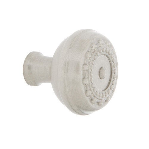 Nostalgic Warehouse - Meadows Brass 1 3/8" Cabinet Knob in Satin Nickel - CKB-MEA - 756117