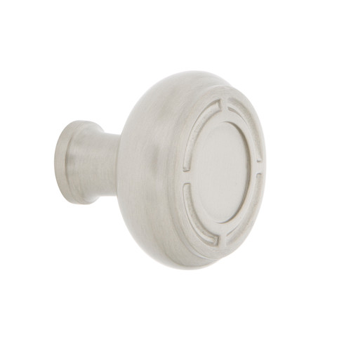 Nostalgic Warehouse - Mission Brass 1 3/8" Cabinet Knob in Satin Nickel - CKB-MIS - 756149