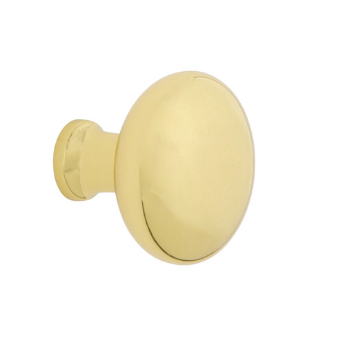 Nostalgic Warehouse - New York Brass 1 3/8" Cabinet Knob in Unlacquered Brass - CKB-NYK - 756095