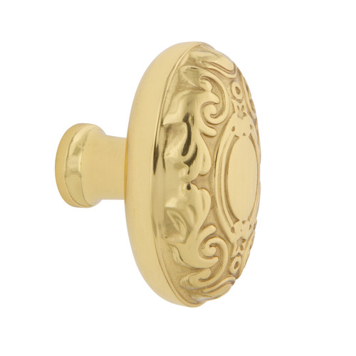 Nostalgic Warehouse - Victorian Brass 1 3/4" Cabinet Knob in Unlacquered Brass - CKB-VIC - 756111