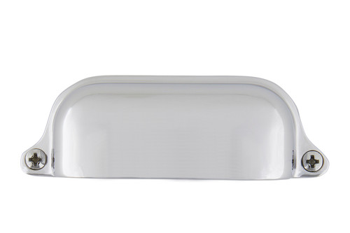 Nostalgic Warehouse - Cup Pull Farm Large in Bright Chrome - CPLFRM-L - 761756