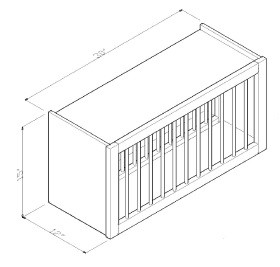 GHI Cabinetry Stone Harbor Gray - GPR3015SHG