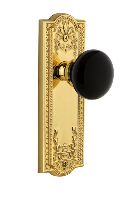 Grandeur Hardware - Parthenon Plate Single Dummy Coventry Knob in Lifetime Brass - PARCOV - 852758