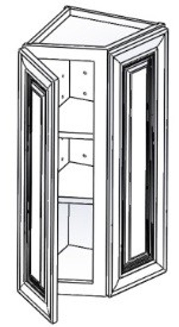 Jarlin Cabinetry - Wall End Cabinet - WEC1230 - Perla