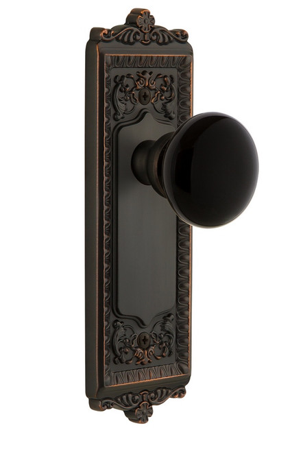 Grandeur Hardware - Windsor Plate Double Dummy Coventry Knob in Timeless Bronze - WINCOV - 852854