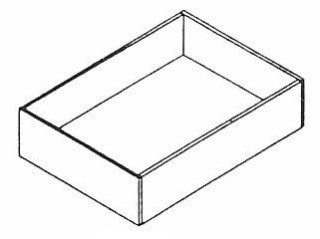 Jarlin Cabinetry - Roll Out Tray - ROT27 - Perla