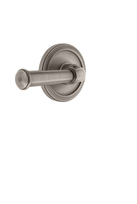 Grandeur Hardware - Circulaire Rosette Passage with Georgetown Lever in Antique Pewter - CIRGEO - 820016