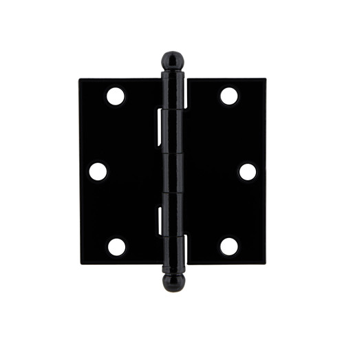 Ageless Iron 3.5" Residential Duty Ball Tip Hinge with Square Corners - BALHNG