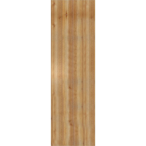 Ekena Millwork Rustic Wood Shutter - Rough Sawn Western Red Cedar - RBF06S21X071RWR