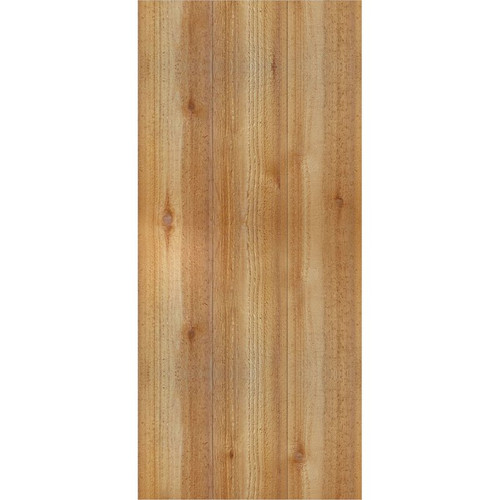 Ekena Millwork Rustic Wood Shutter - Rough Sawn Western Red Cedar - RBJ06S16X036RWR