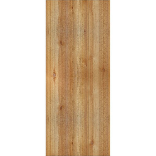 Ekena Millwork Rustic Wood Shutter - Rough Sawn Western Red Cedar - RBJ06S16X039RWR