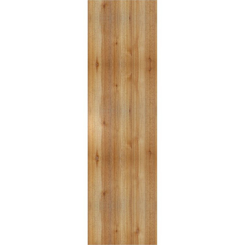 Ekena Millwork Rustic Wood Shutter - Rough Sawn Western Red Cedar - RBJ06S16X057RWR