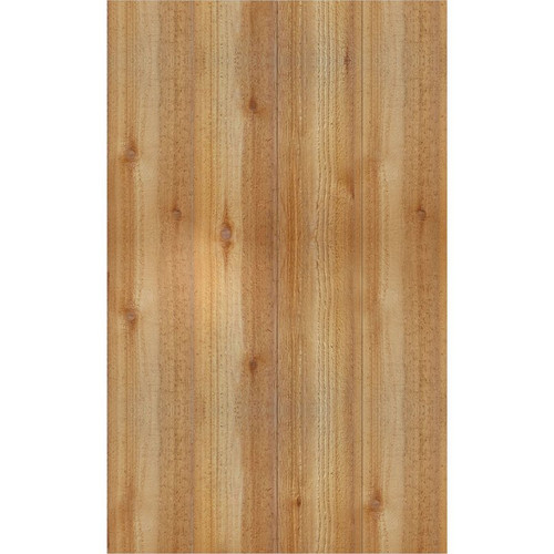 Ekena Millwork Rustic Wood Shutter - Rough Sawn Western Red Cedar - RBJ06S21X035RWR