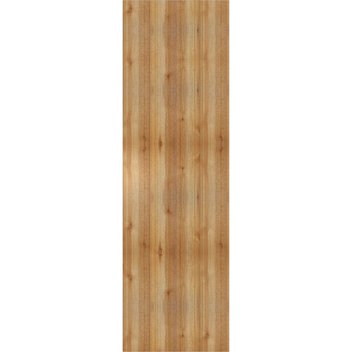 Ekena Millwork Rustic Wood Shutter - Rough Sawn Western Red Cedar - RBJ06S21X071RWR