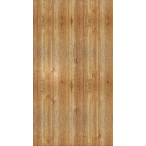 Ekena Millwork Rustic Wood Shutter - Rough Sawn Western Red Cedar - RBJ06S26X049RWR