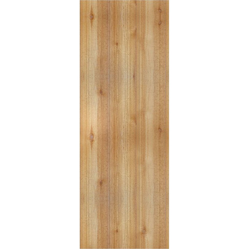 Ekena Millwork Rustic Wood Shutter - Rough Sawn Western Red Cedar - RBJ06Z16X045RWR