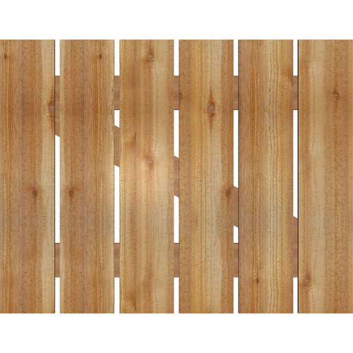 Ekena Millwork Rustic Wood Shutter - Rough Sawn Western Red Cedar - RBS06Z35X027RWR