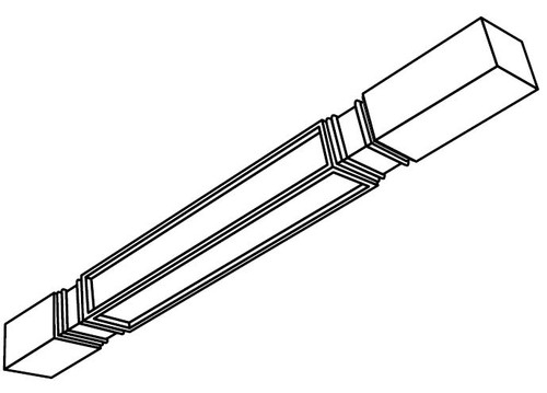 Jarlin Cabinetry - Shaker Turn Post - PS3 - Dove White Shaker