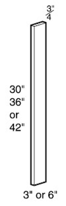 Ideal Cabinetry Hawthorne Cinnamon Filler Strips - FS42-HCN