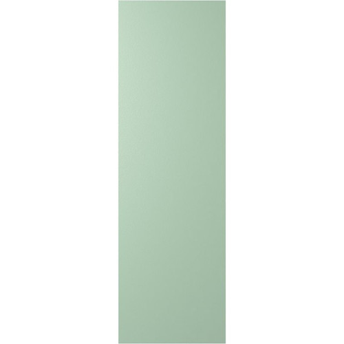 Ekena Millwork Single Panel Herringbone Modern Style Fixed Mount Shutters - Painted Expanded Cellular PVC - TFP001HB15X026SG