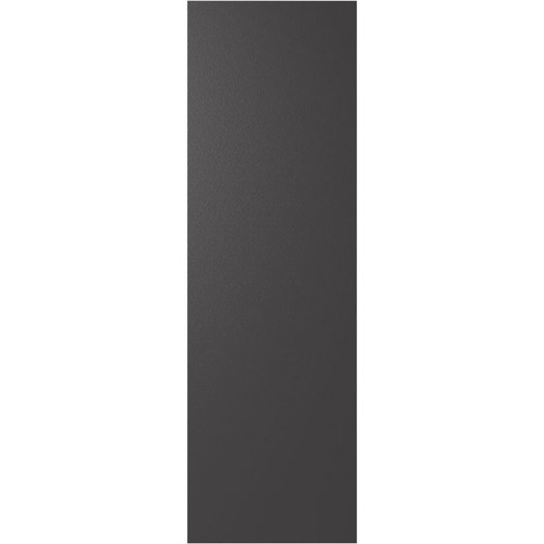 Ekena Millwork Two Panel Chevron Modern Style Fixed Mount Shutters - Painted Expanded Cellular PVC - TFP101CV12X039SM