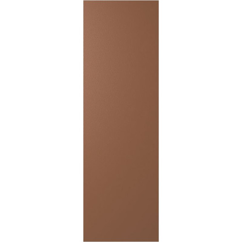 Ekena Millwork Two Panel Chevron Modern Style Fixed Mount Shutters - Painted Expanded Cellular PVC - TFP101CV15X038BT