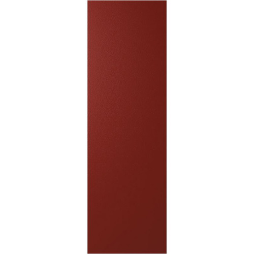 Ekena Millwork Two Panel Chevron Modern Style Fixed Mount Shutters - Painted Expanded Cellular PVC - TFP101CV18X059MR