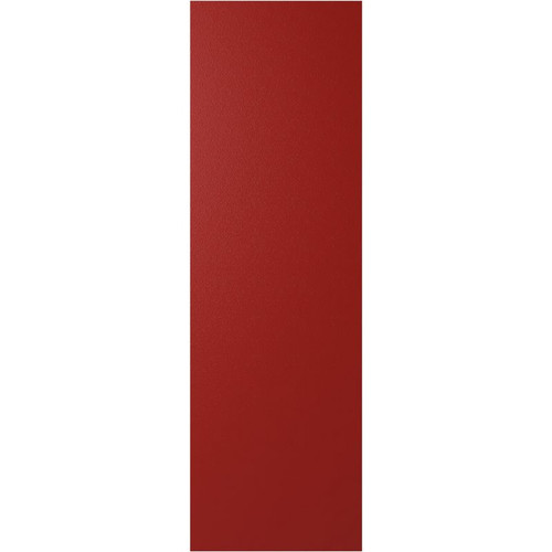 Ekena Millwork Two Panel Chevron Modern Style Fixed Mount Shutters - Painted Expanded Cellular PVC - TFP101CV18X068BR