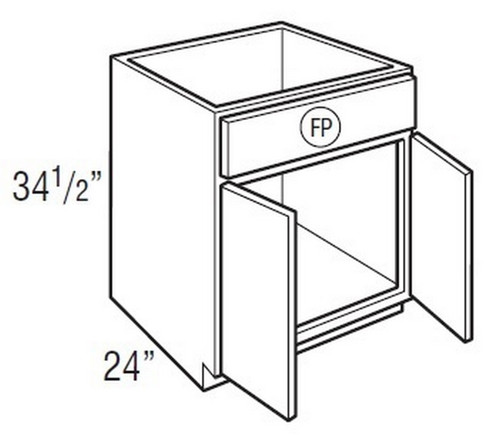 Mantra Cabinetry - Omni Paint - Sink Base Cabinets - SB27-OMNI MINERAL