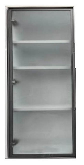 Eurocraft Cabinetry Shaker Series Stratus White Kitchen Cabinet - WGD1842 - SHW