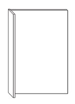 Life Art Cabinetry - Dishwasher Panel - DWR - Anchester Espresso