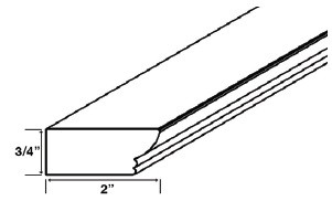 Life Art Cabinetry - Ogee Molding - OGM8 - Anchester Espresso