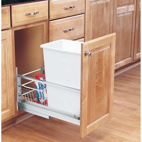 Rev-A-Shelf - 5349-15DM-1 - 35 Qrt Pull-Out Waste Container