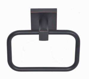 Better Home Products - Santa Cruz Collection - Towel Ring - Dark Bronze - 9104DB