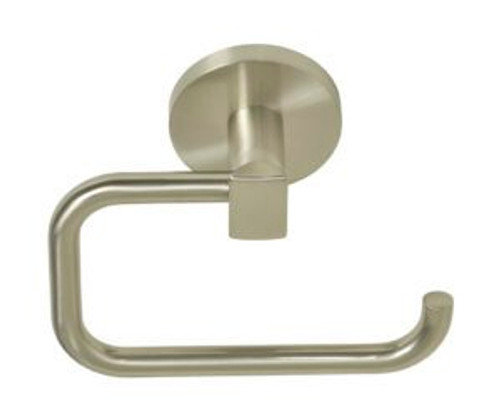 Better Home Products - Boardwalk Collection - Euro Paper Holder - Satin Nickel - 2607SN