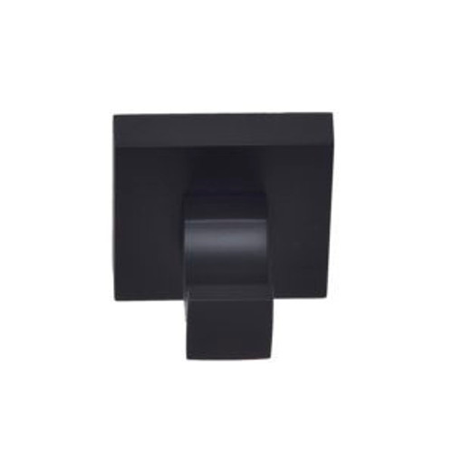 Better Home Products - San Francisco Collection - Single Robe Hook - Matte Black - 9001BLK