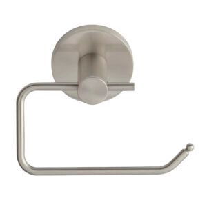 Better Home Products - Park Presidio Collection - Euro Paper Holder - Satin Nickel - 9407SN