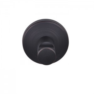 Better Home Products - Fisherman's Wharf Collection - Single Robe Hook - Dark Bronze - 0401DB