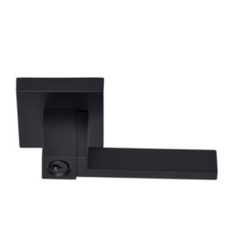 Better Home Products - San Francisco Collection - Entry Lever Left Hand - Matte Black - 90544BLKLT